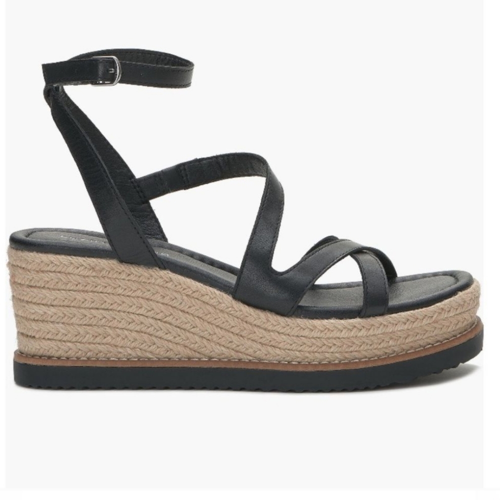 NEW LUCKY BRAND | $150 Carolie Espadrille Wedge Sandal - Picture 3 of 6